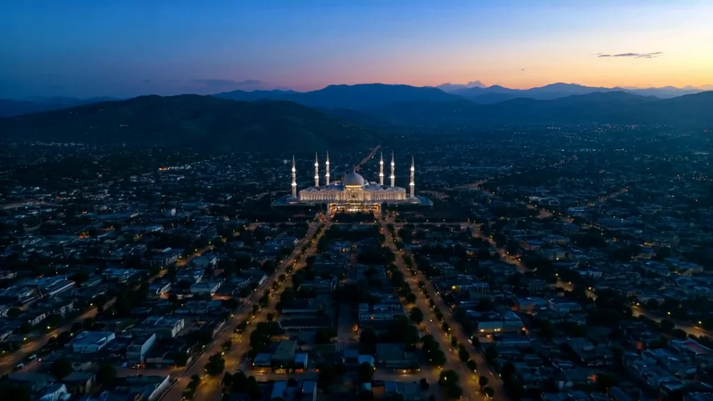 Islamabad at dusk