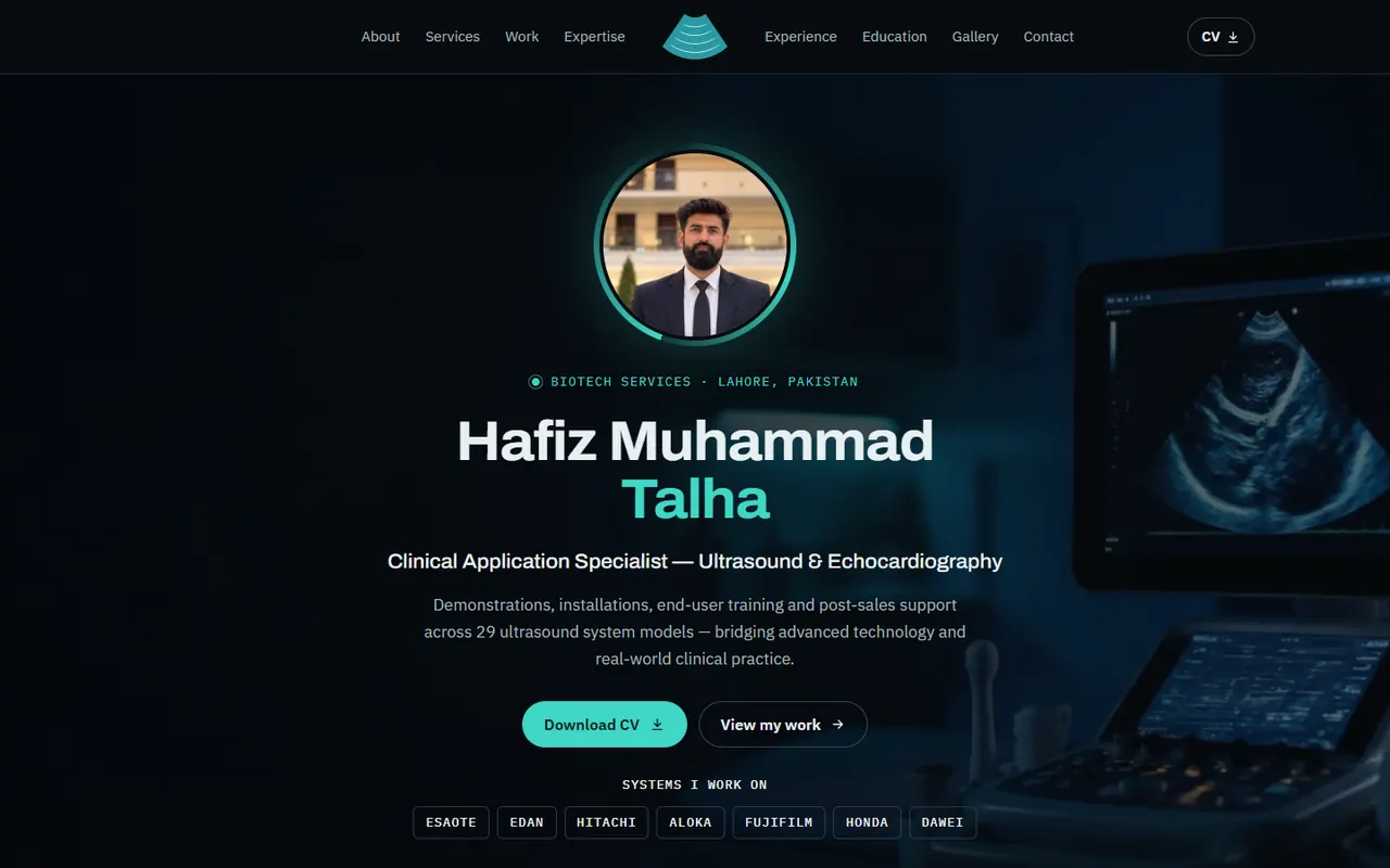 Hafiz Muhammad Talha homepage